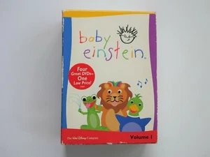 Baby Einstein Volume 1 Disney Newton Bach Language Nursery Shakespeare 4 DVD - Picture 1 of 6