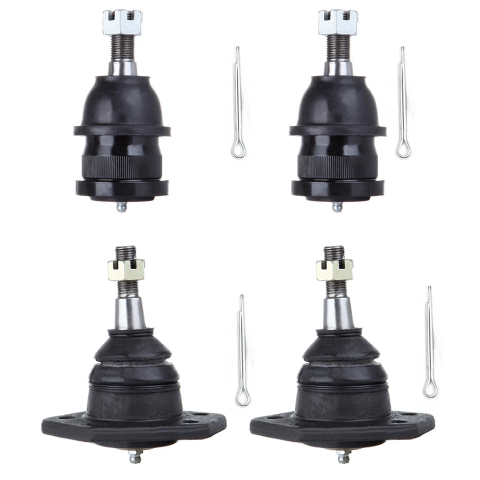 4 Front Upper Lower Ball Joints Suspension Kit For 1991-1987 GMC R1500 Suburban - Image 1 of 1