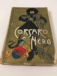 IL CORSARO NERO E. Salgari Vallardi Editore1939 disegni di G. Gamba - Picture 1 of 7