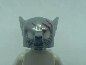 New LEGO LBG Gray Wolf Chima Helmet Castle Minifigure Accessories Figs J37 - Picture 1 of 3