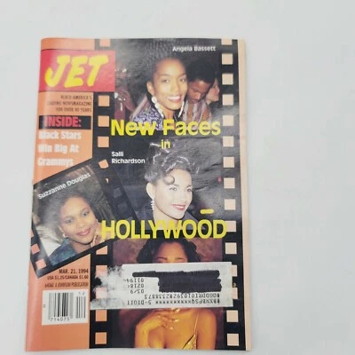 JET MAGAZINE MARCH 21, 1994 *NEW FACES IN HOLLYWOOD* - Image 1 of 4