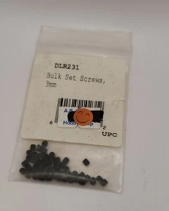 Juego a granel de tornillos RC hardware 3 mm juego de tornillos 50 piezas DLR231 - Imagen 1 de 1