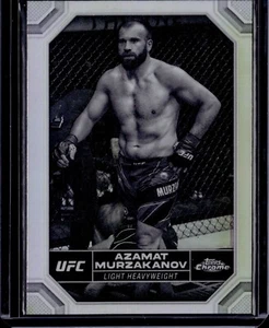 2024 Topps Chrome UFC AZAMAT MURZAKANOV Negative Refractor #23 - Picture 1 of 2