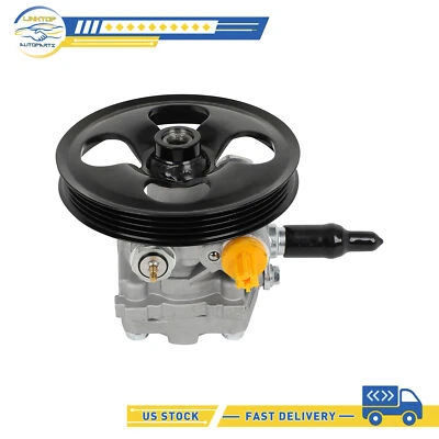 Power Steering Pump w/ Pulley for 01-04 Chevrolet Tracker for Suzuki XL-7 02-05 - Image 1 of 4