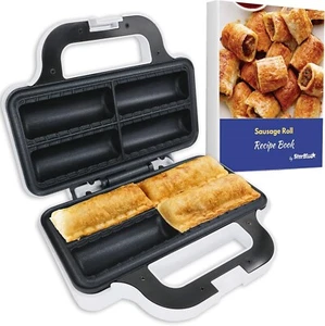 Sausage Roll Maker by Starblue with Free Recipe Ebook – Make 4 Quick and Deli... - Picture 1 of 8