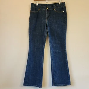 Pantalones de mezclilla Tory Burch para mujer talla 31 clásicos corte bota tory lux clásicos informales de diseñador - Imagen 1 de 23