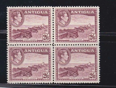 antigua 1942 SG 106a,block of four,MNH       r313 - Image 1 of 2