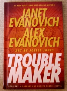 Janet Evanovich TroubleMaker Graphic Novel HC First Edition Dark Horse - Picture 1 of 1