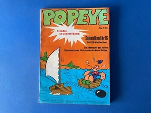 Popeye Der Spinatmatrose - Sammelband Nr.16 - Moewig Comic Vintage 1970's - Imagen 1 de 6