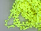 17 Meters 1.2cm Standard size Neon Yellow Pompom Ball Fringe Continuous yards
