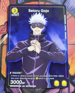 Tarjeta inglesa Union Arena Satoru Gojo Promo Prize UEPR/JJK-1-009 - Imagen 1 de 4