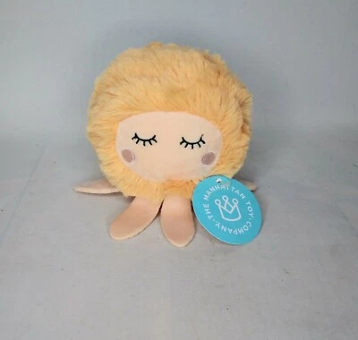 Manhattan Toy Squeezmeez Orange Octopus Plush Stuffed Animal Toy Gift Idea - Image 1 of 4