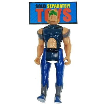 Vtg Tyco BattleTech NICOLAI MALTHUS original Thor robot blue driver pilot figure - Image 1 of 4