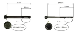 Cylinder Head Bolt Set for TOYOTA HILUX SR GGN25R GGN25 03/05-08/11 1GRFE V6 - Picture 1 of 1