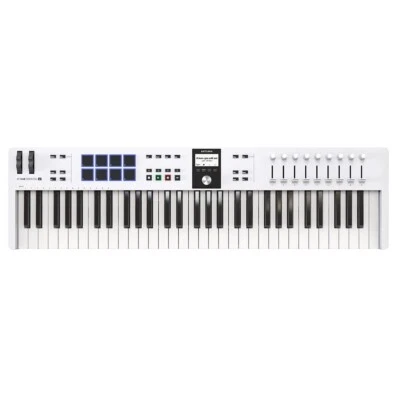Arturia KeyLab Essential 61 - Controlador MIDI Universal - 61 Teclas - Blanco Foto 1 de 2