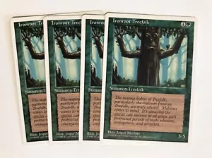 Ironroot Treefolk (4) Vierte Ausgabe NM MTG Magic the Gathering - Bild 1 von 1