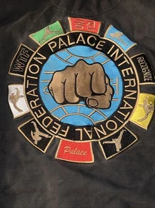 PALACE SKATEBOARDS AMG 2.0 HOODIE BLACK With Large Emblem Down The Sleeves, - Picture 1 of 17