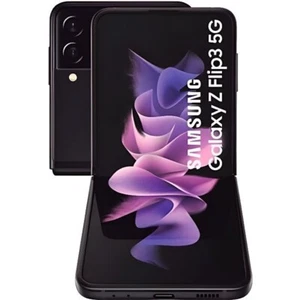 Samsung Galaxy Z Flip3 5G 8Go 128Go Noir Pliable Phantom Black Double SIM F711B. - Photo 1/4