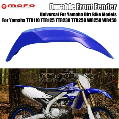 For Yamaha WR250F/X WR450F YZ XT TTR225 TTR230 Front Fender Mudguard Cover 03-22 - Image 1 of 4