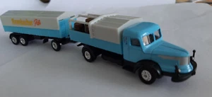 Grell 8684 Werbemod. Krupp Titan Planenzug m. Fässern Krombacher größer als 1:87 - Imagen 1 de 2