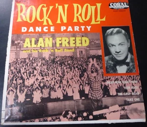 Alan Freed and His Rock 'n Roll Band-Rock 'n Roll Dance Party 45 EP Coral RARE! - Picture 1 of 4