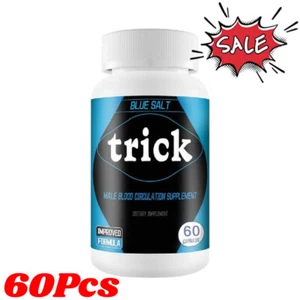 1-3X Blue Salt Trick Men's Blood CirculationSupplements - 60PCS HOT - Picture 1 of 12