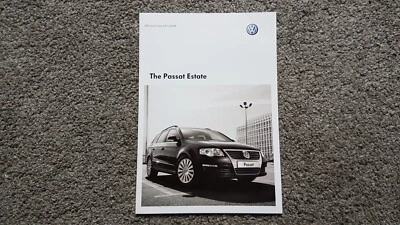 VOLKSWAGEN PASSAT ESTATE INC R36 PRICE LIST SALES BROCHURE 2009- - Image 1 of 2