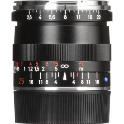 Zeiss 25mm f/2.8 Biogon T* ZM Lens for M Mount Cameras | Black 1365-653 - Image 1 of 4