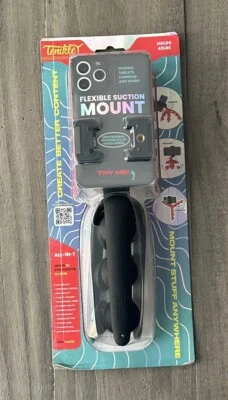 Tenikle PRO Bendable Suction Cup Tripod Mount - Black, Model # TPRO-01-BLK - Image 1 of 4