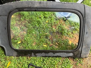 Jeep Cj7 OEM Rear Hardtop Side Glass OEM Factory CLEAR Free Shipping - Picture 1 of 1