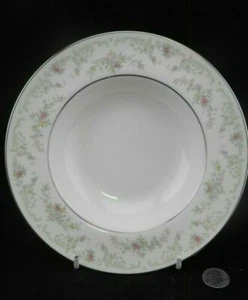 ROYAL DOULTON ROMANCE DIANA 8" RIMMED SOUP BOWLS H5079 - Picture 1 of 2