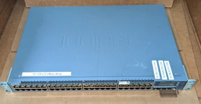 Juniper EX3300-48T-bf 48 Port Gigabit Ethernet Switch . - Image 1 of 4