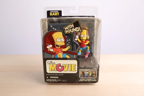 The Simpsons Movie Bart Simpson  Mayhem Action Figure McFarlane Toys Cover