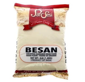 PARDESI Besan, harina de gramos, harina de garbanzos, harina de frijol garbanzo 4 libras (1,8 kg) - Imagen 1 de 1