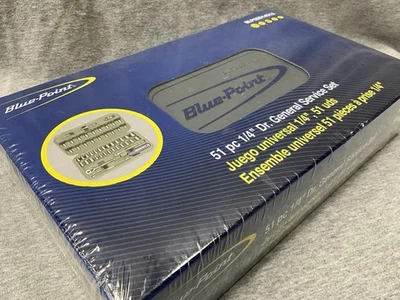 NIB Blue Point 51pc 1/4” Drive General Service Set BLPGSS1451A - Image 1 of 4