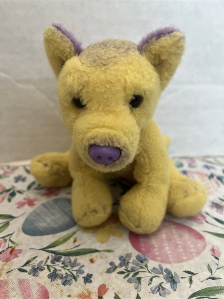 RARO Russ Yomiko Dreamers Pastor Amarillo 12205 Peluche Cachorro Perro LEER DES Foto 1 de 4