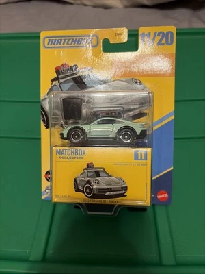 2025 Matchbox Collectors #11 2023 Porsche 911 Rallye MYSTIC STONE - Image 1 of 4