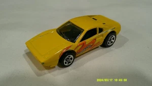 Coche de juguete fundido a presión amarillo Hot Wheels Ferrari Twister Mattel 1977 Tailandia - Imagen 1 de 4
