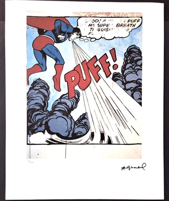 Andy Warhol - 50x40cm - Limitierte Auflage Nr.36/200 - Bild 1 von 4