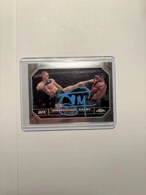 Ian Machado Garry Signed 2024 Topps Chrome UFC Card - Image 1 of 2