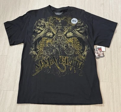Nueva con etiquetas 2010 MMA Elite x UFC León Camiseta Grande BJ Penn Mark Coleman Quinton Jackson Foto 1 de 4
