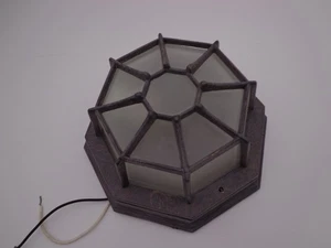 Craftmade Bulkheads 8.5 in Wide 1 Light Outdoor Ceiling Fixture Rust Finish - Picture 1 of 8