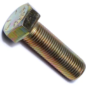 014973253790 Grade 8 Fine Hex Cap Screws, 1/2-20 x 1-1/2, Piece-4 , yellow - Picture 1 of 2