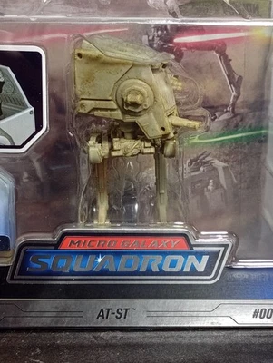 Star Wars Micro Galaxy Squadron AT-ST Launch Edition Serie 1 #0009 Nuevo En Caja Foto 1 de 4
