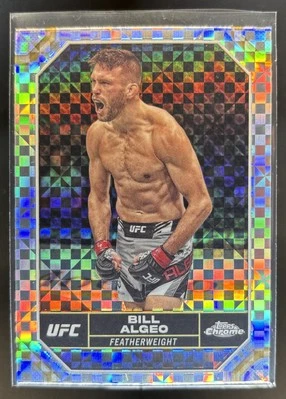 2024 Topps Chrome UFC Bill Algeo X Fractor #27 RC - Image 1 of 4
