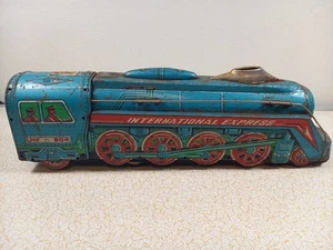 Vintage International Express Tin Train - Picture 1 of 6