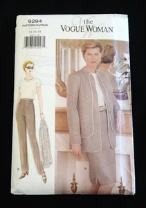 RETRO VOGUE 1995 BLOUSE PATTERN 9294 SIZES 14 - 16 - 18 - Picture 1 of 4