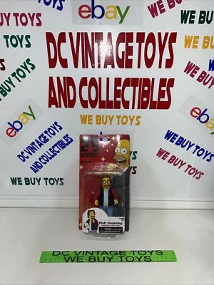 Figura NECA Simpsons Matt Groening Grandes Estrellas Invitadas Creador de Futurama Foto 1 de 4