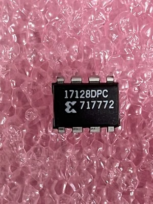 XC17128DPC IC EPROM 128K X 1 LDCC 20 PIN DIP XILINX (LOT OF 1) - Image 1 of 2