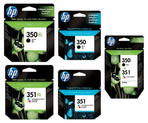 HP ORIGINAL TINTE PATRONEN 350 351 C4580 C5280 D5360 C4280 DeskJet D4260 D4360 - Bild 1 von 10